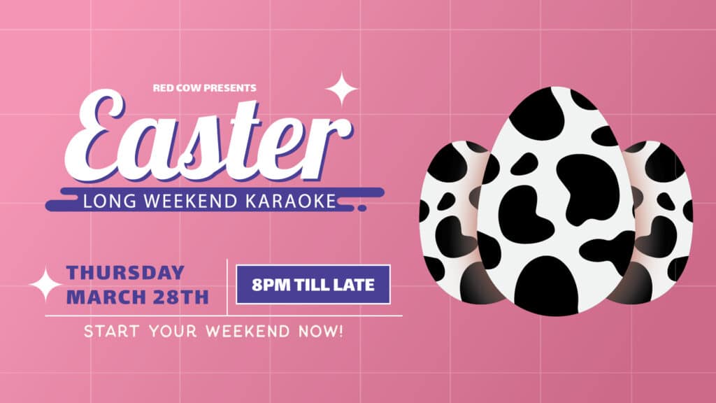 Easter Karaoke promo