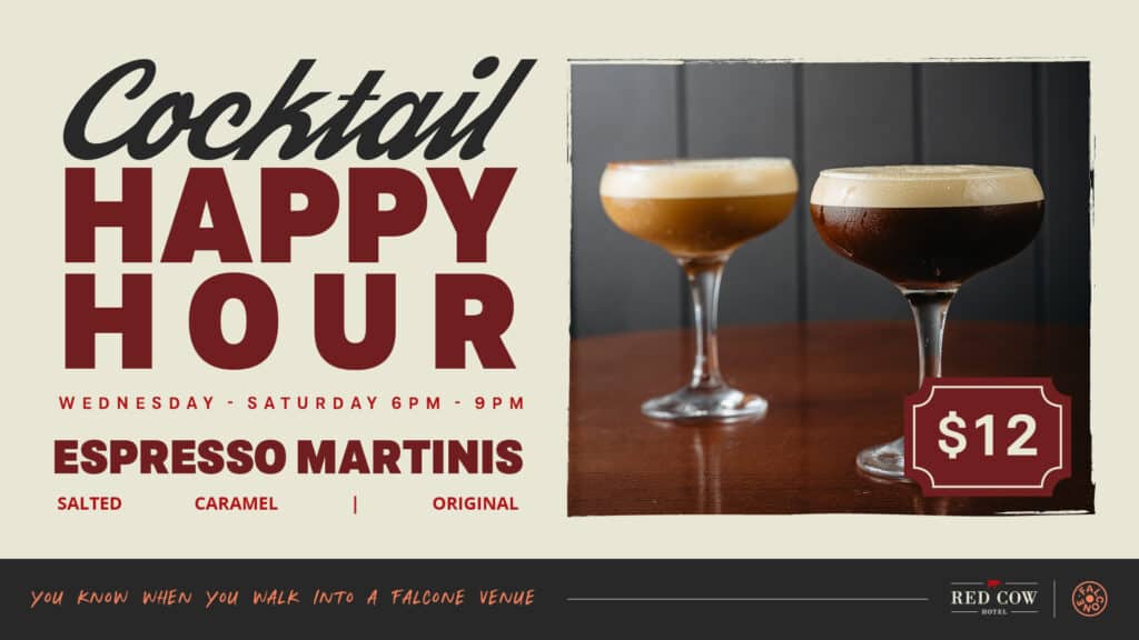 Cocktail Happy Hour promo
