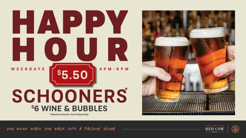 Happy hour promo