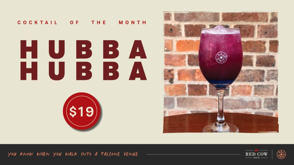 Hubba hubba cocktail promo