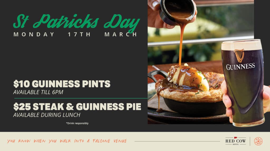 St Patrick's Day promo