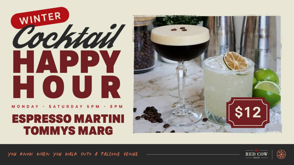 Cocktail Happy Hour promo