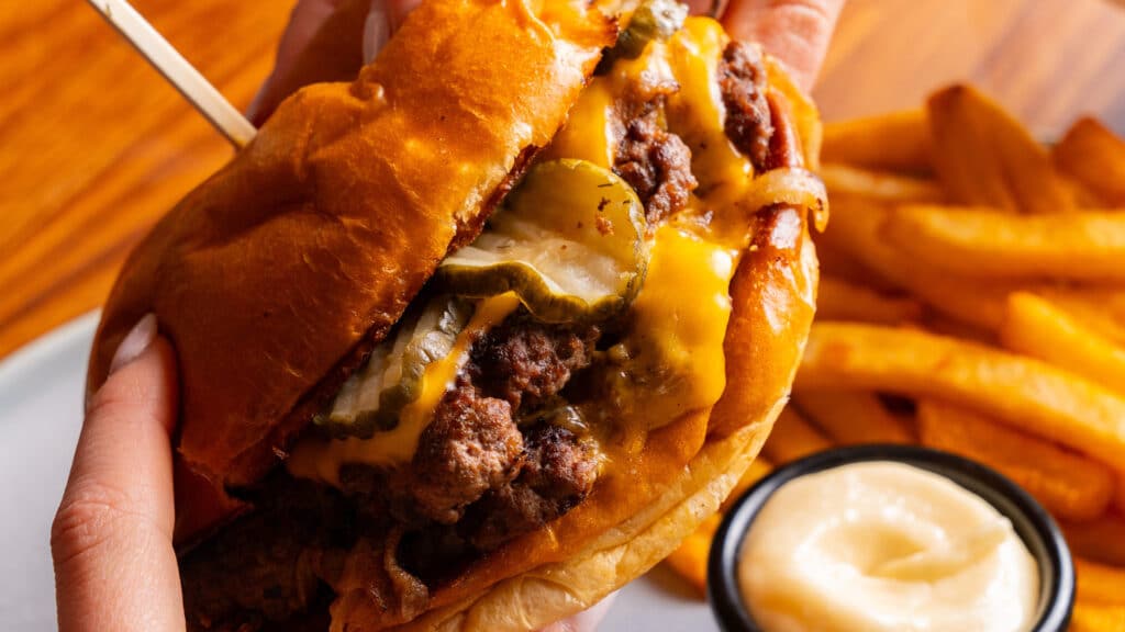 Oklahoma Double Smash Burger