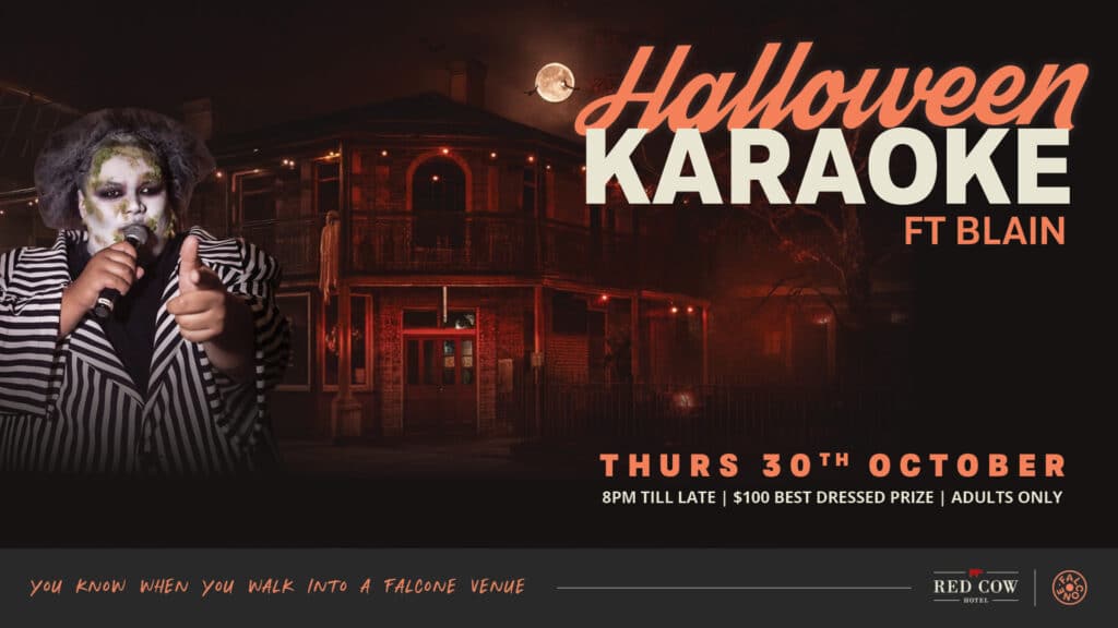 Halloween karaoke promo