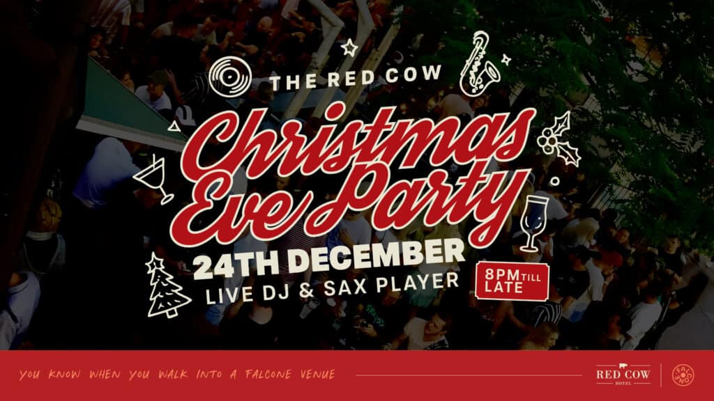 Christmas Eve party promo