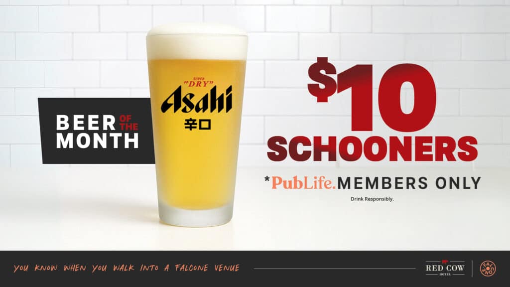 Beer of the month promo