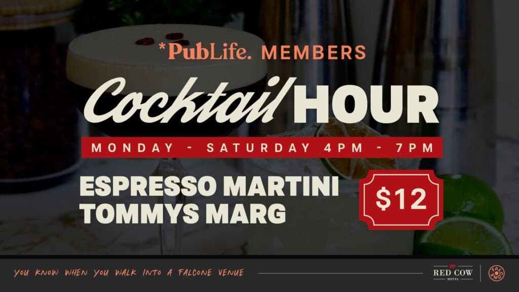 Cocktail Happy Hour promo