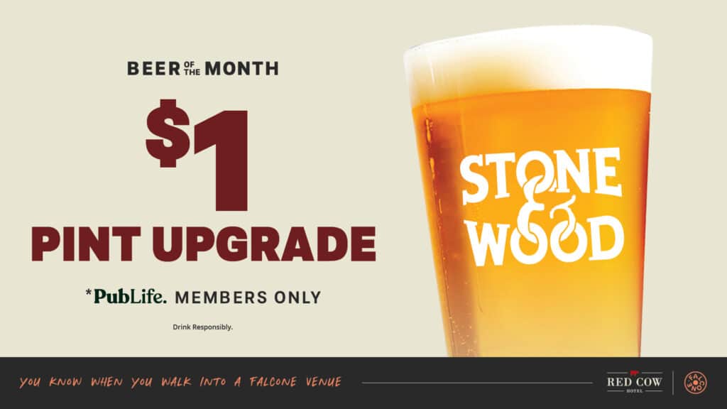 Beer of the month promo