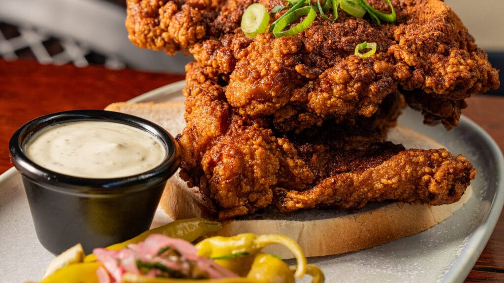 Nashville Fried Chicken and Pickles
