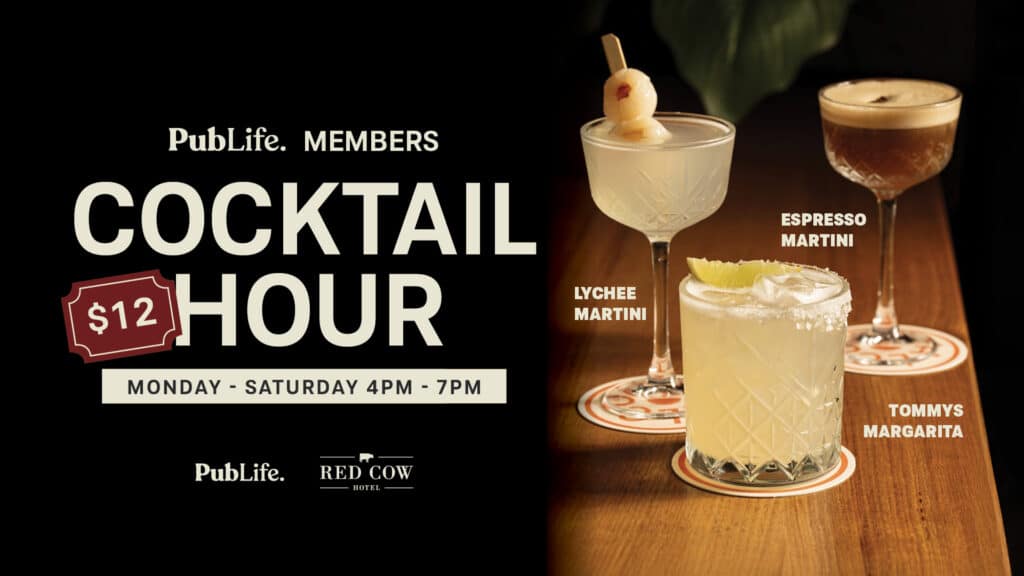Cocktail Happy Hour promo
