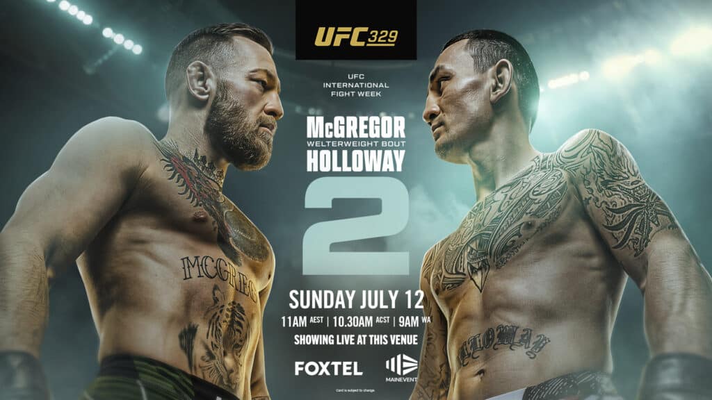 UFC 329 promo