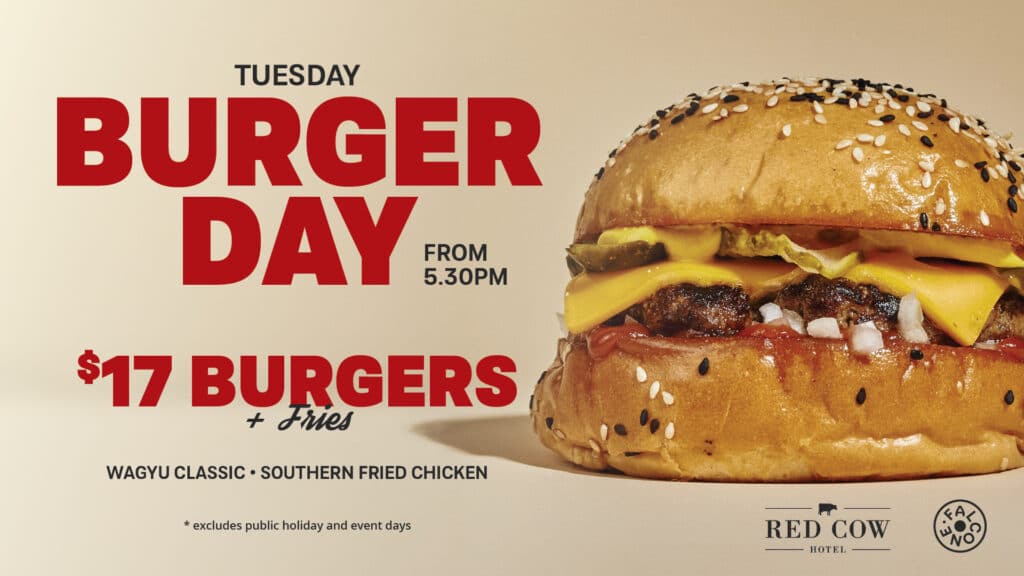 Tuesday Burger Day promo